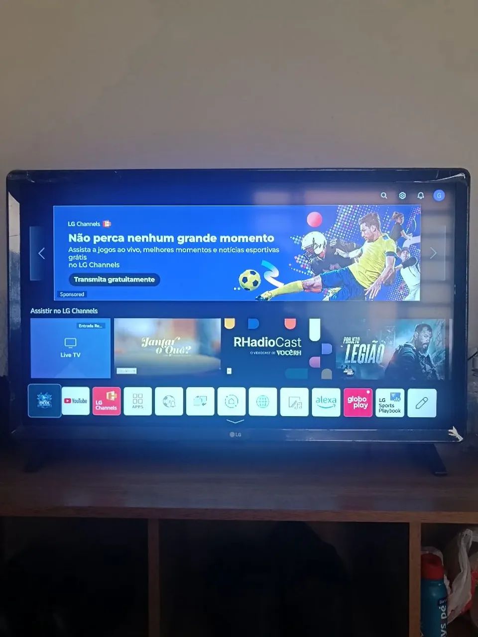 Smart TV LG 32" HD + Cabo de Rede ? Excelente Estado - Foto 3