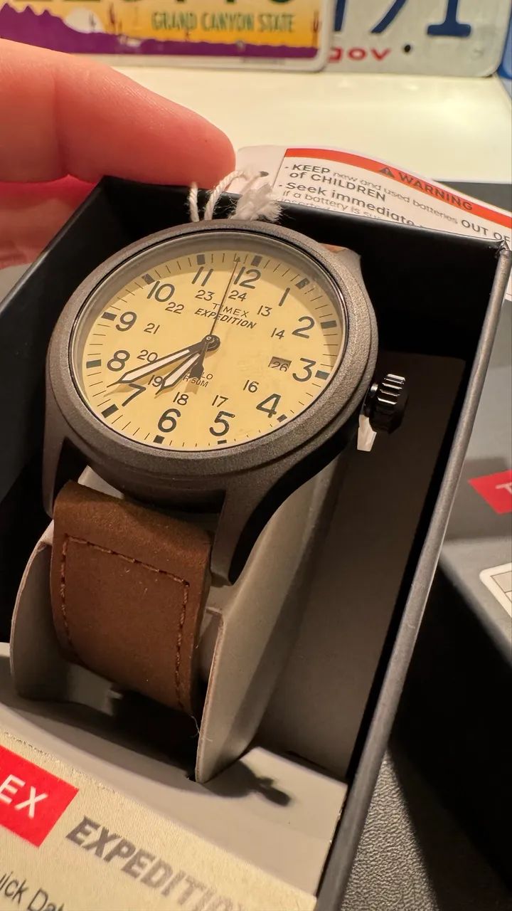 Relogio Timex Expedition Indiglo 40mm