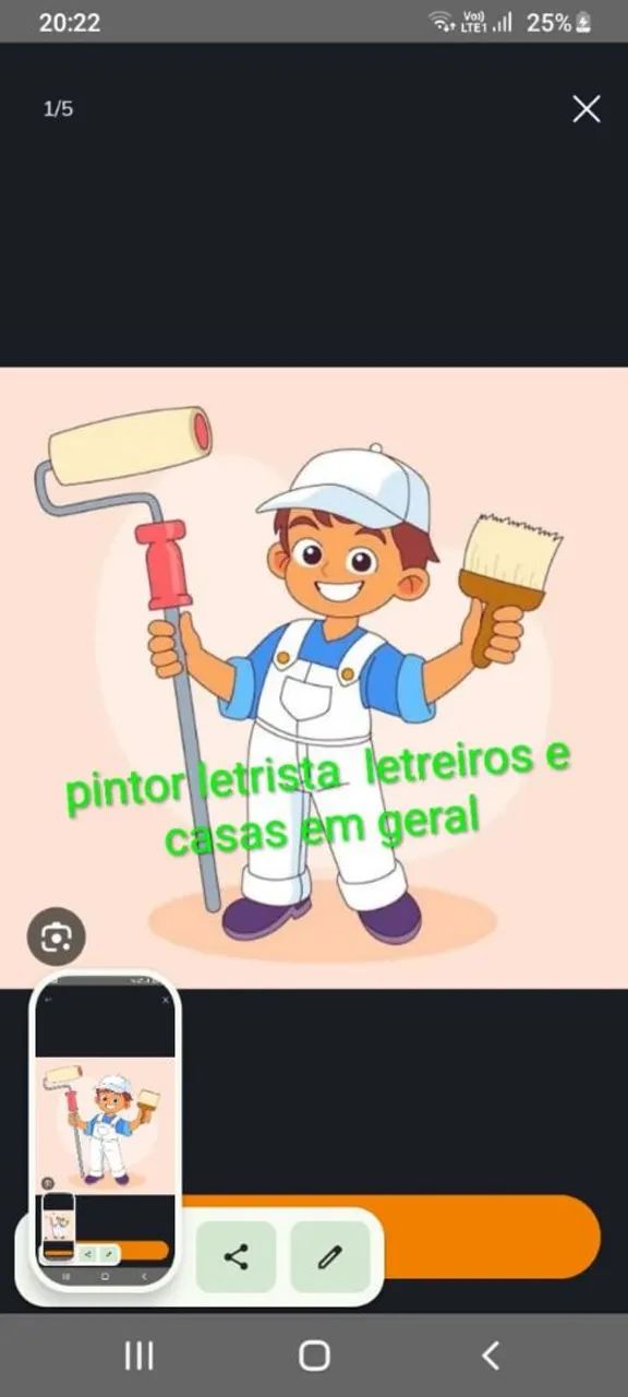 Pintor e eletricista em geral 