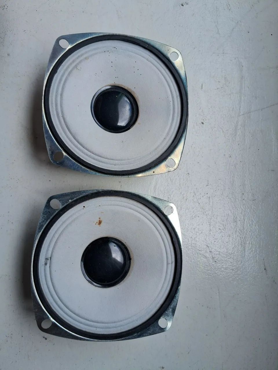 2 alto falantes 3 polegadas usados