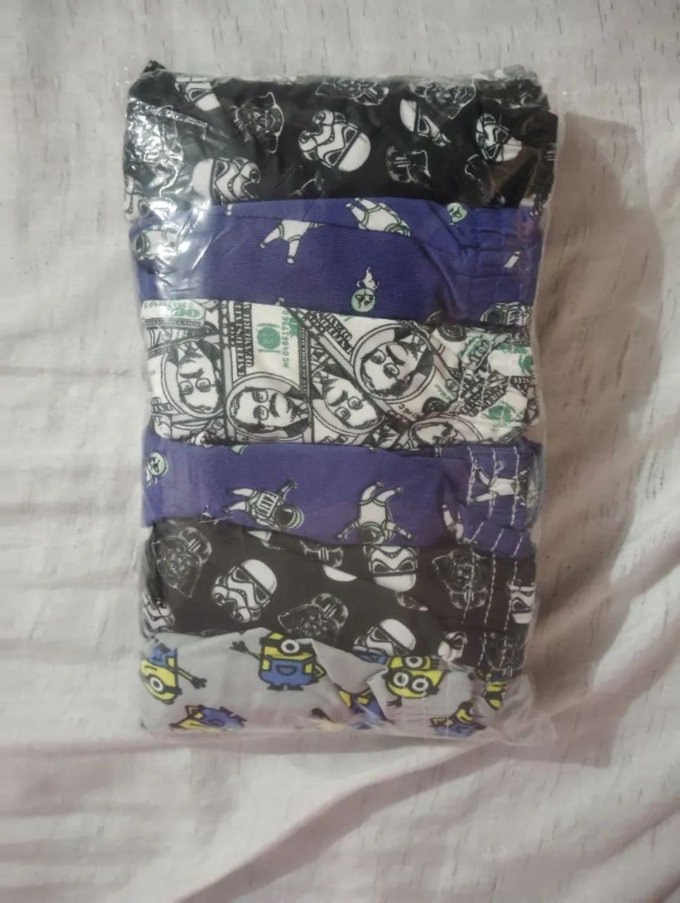 Kits 6 cuecas samba calção estampadas. - Foto 2