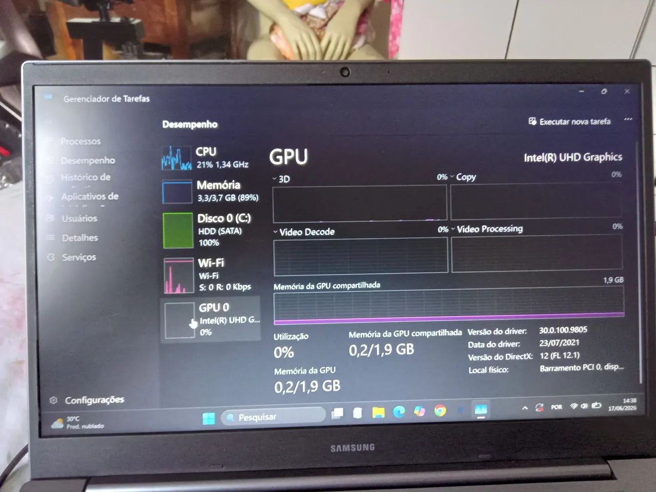 NOTEBOOK SAMSUNG INTEL.  - Foto 5