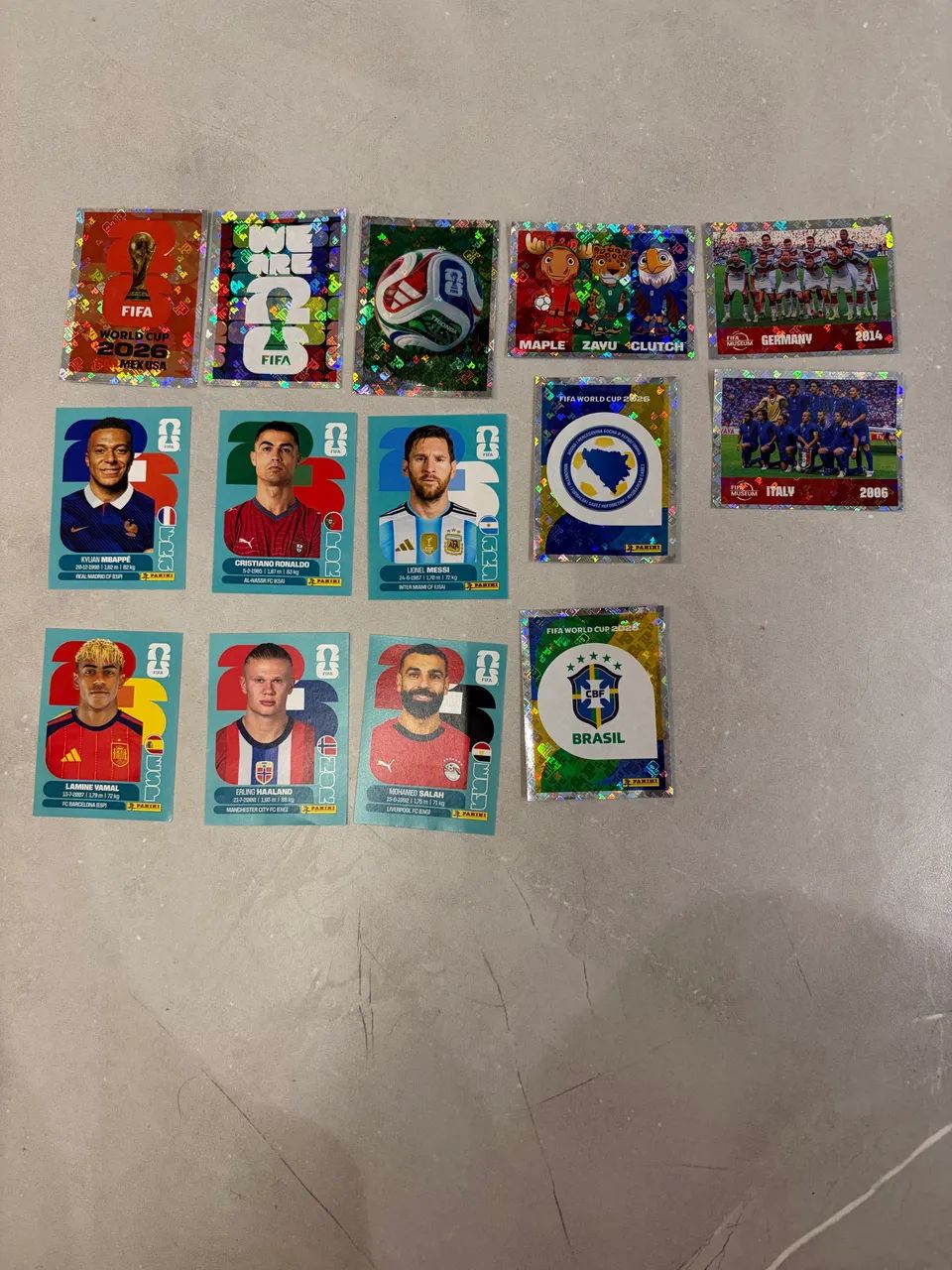 Figurinhas copa 2026