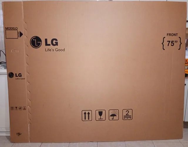 Caixas De Papelão Novas SEM ISOPORES Para Tv LG 60/65/75 Polegadas (LER DESCRIÇÃO) - Foto 4