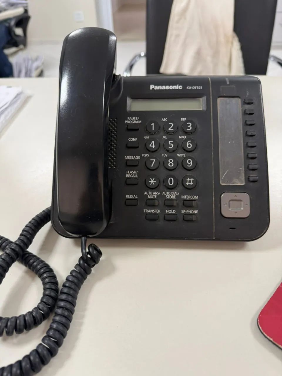 Telefone Digital Panasonic Kx-dt521 Preto