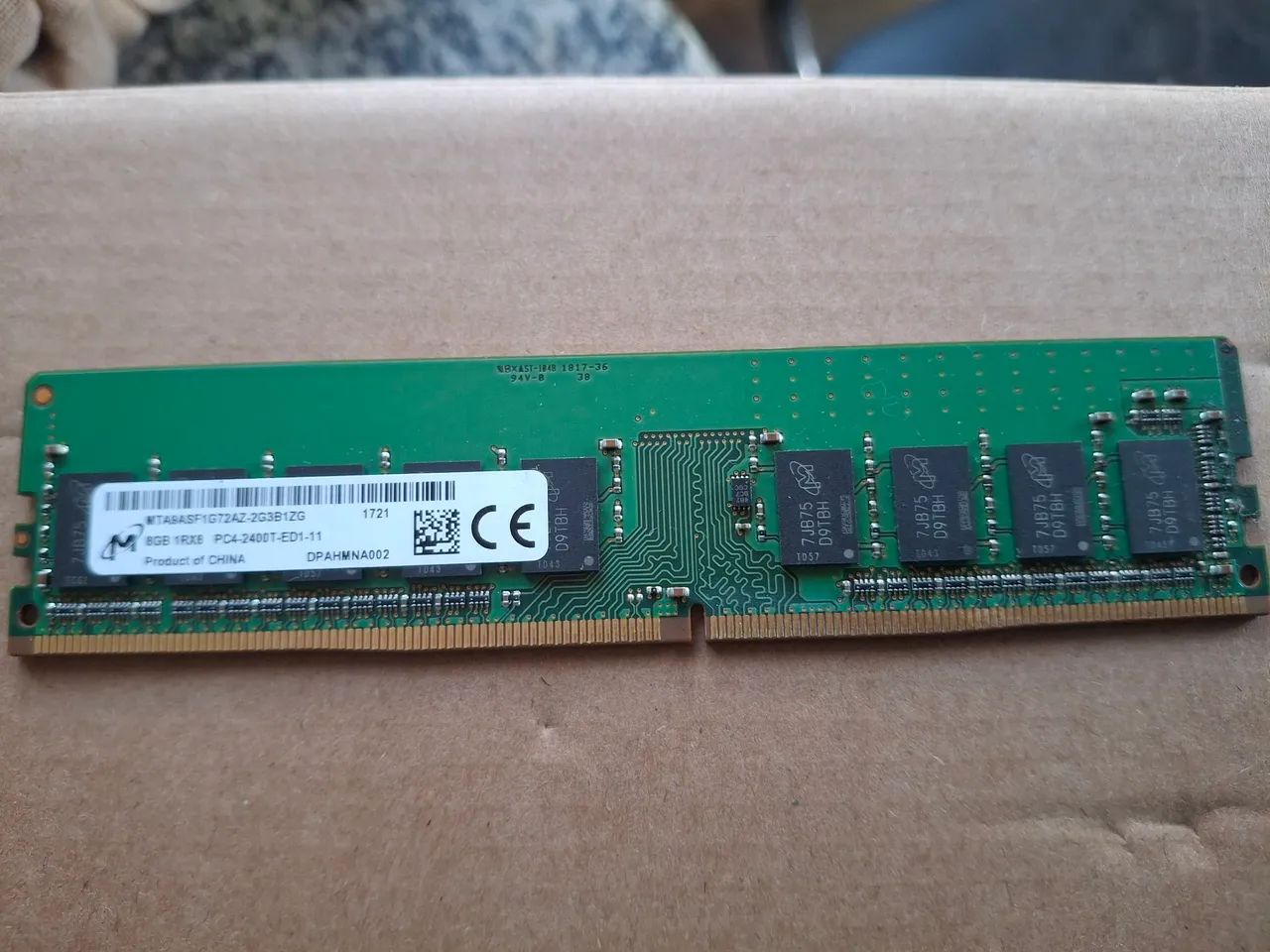 Memória DDR4 2400 8GB