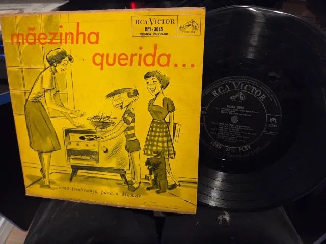 Disco Vinil LP Mãezinha Querida RCA Victor BPL-3045