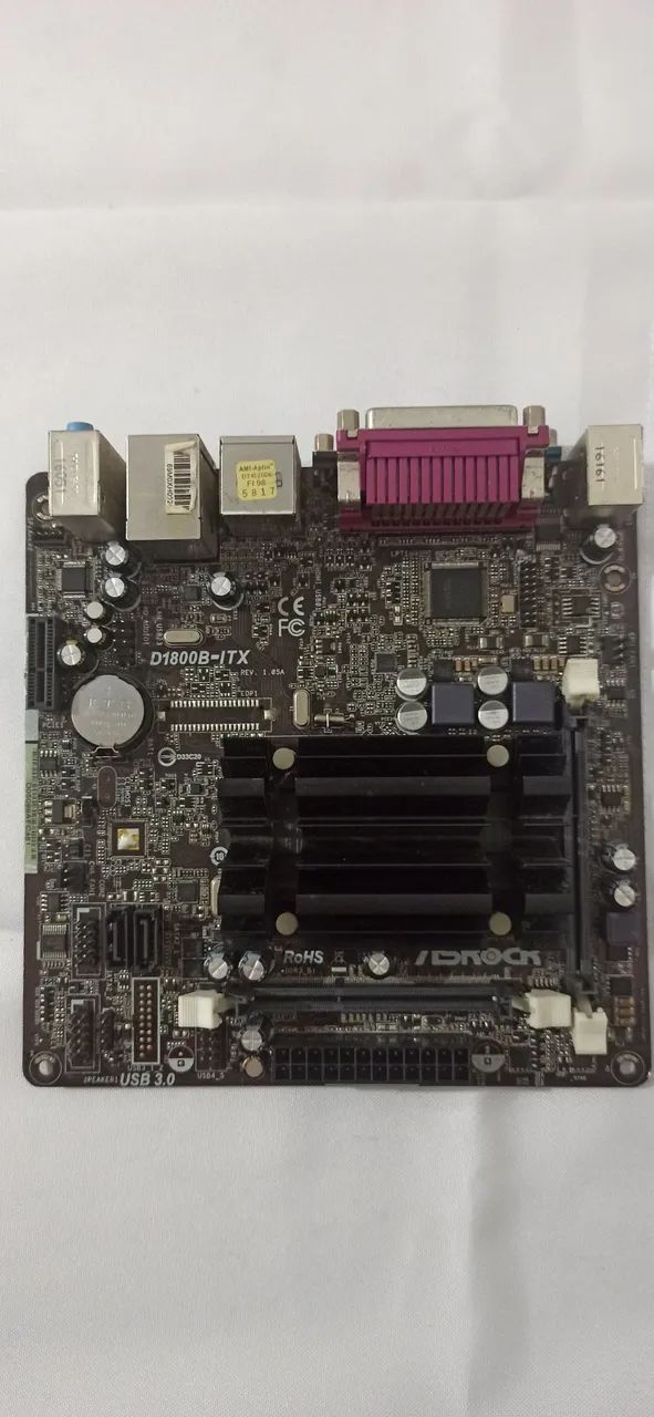 Placa-mãe ASROCK D1800B-ITX ddr3 - Foto 3