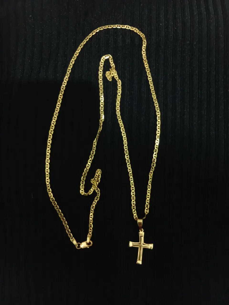 Cordão de ouro 18k 7g 60cm