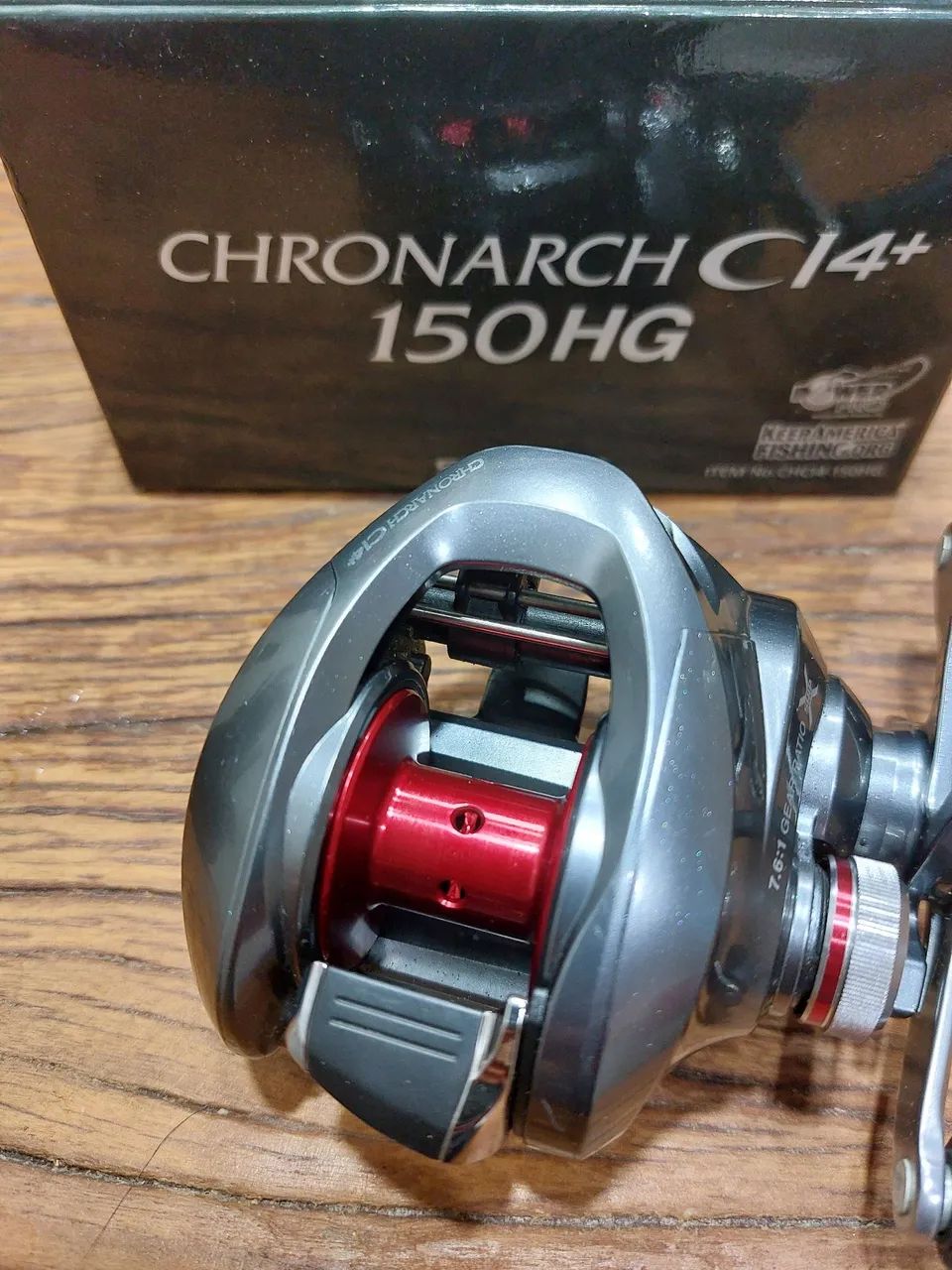 Shimano CHRONARCH クロナーク　150 Carretilha Shimano Chronarch 150HG - Esportes Aquáticos - Jardim
