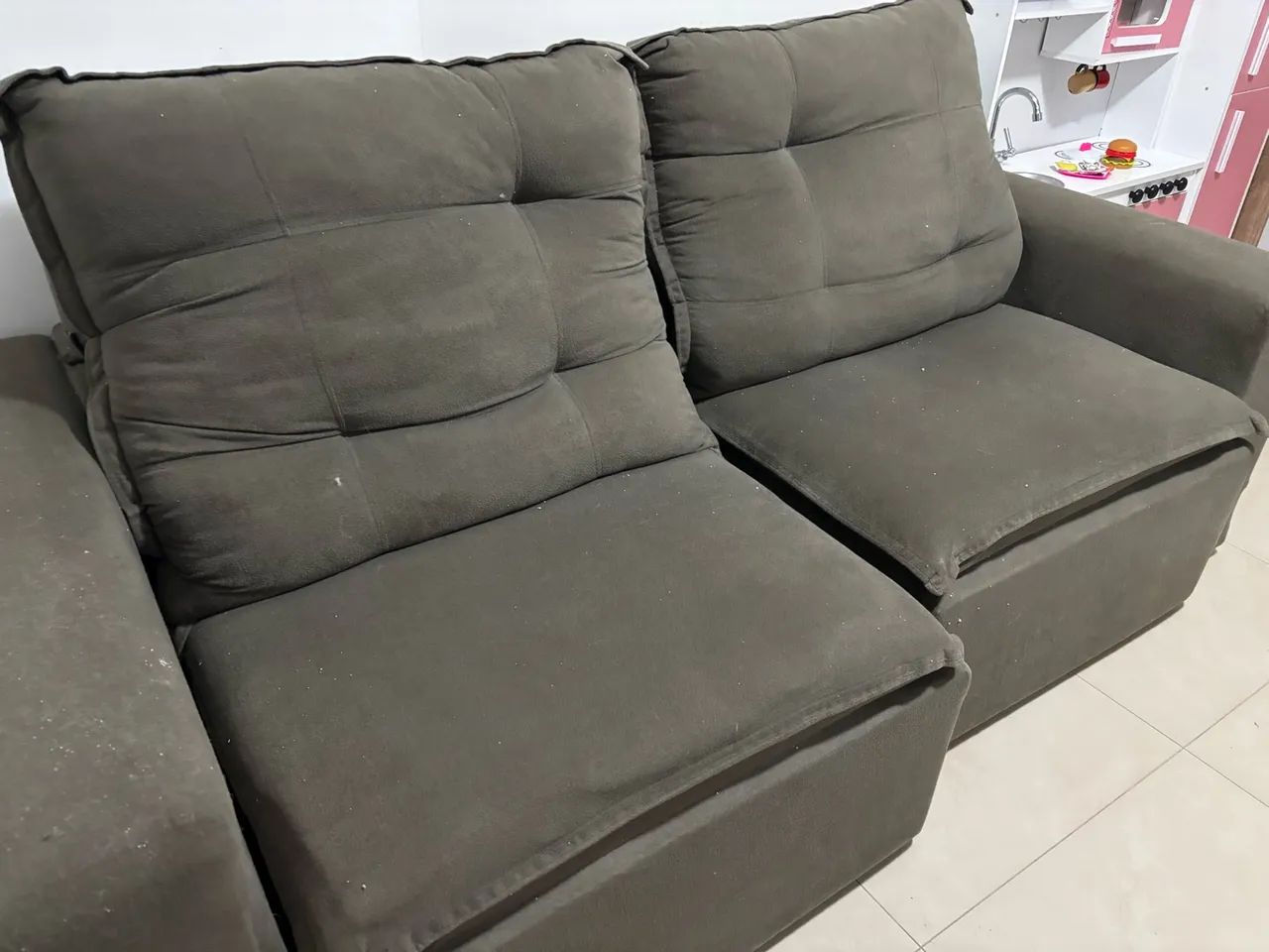 Super Oferta sofá retrátil  - Foto 5