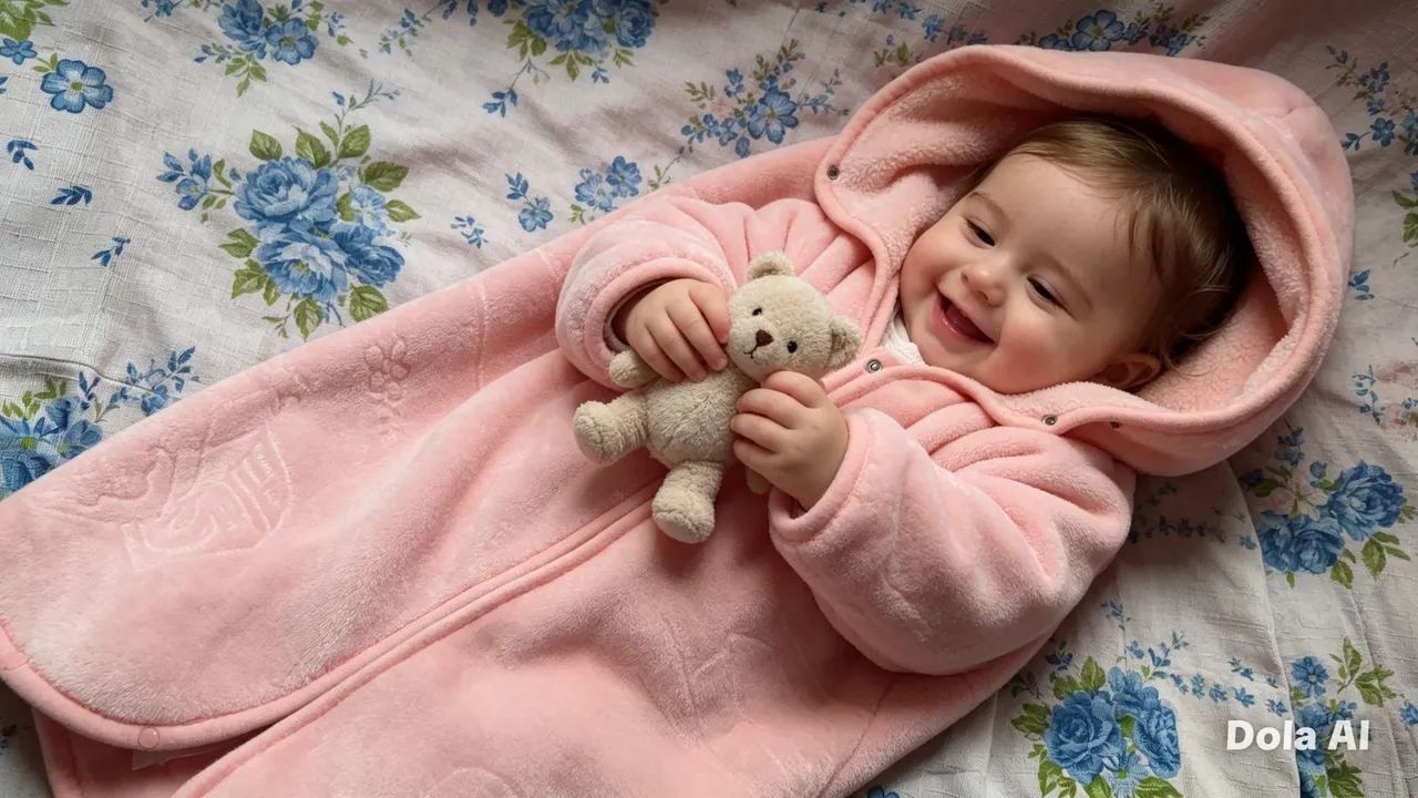 Saco fofo de bebê dornir - Foto 2