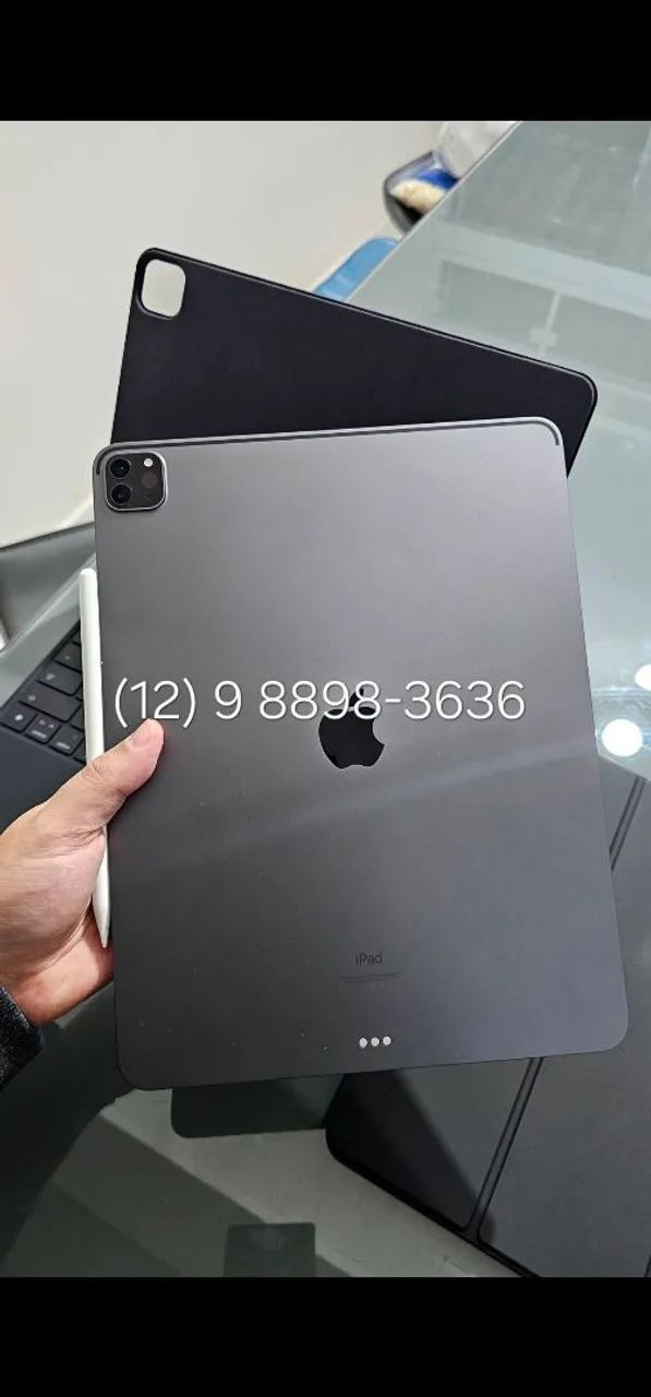 iPad Pro 12,9" M1 512GB + Apple Pencil + Teclado e Capa - Foto 2
