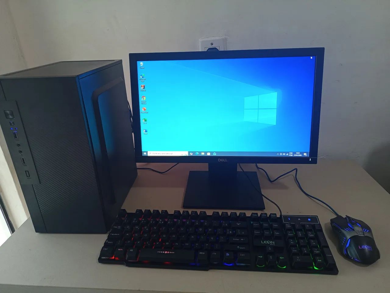 computador core i5-7400 8GB RAM SSD tela 20 polegadas  - Foto 2