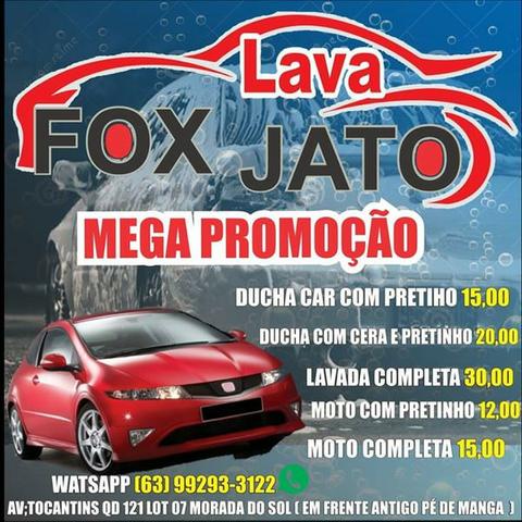 Fox lava jato 15 reais a lavagem