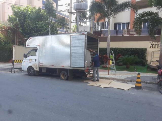 Frete mudanças transporte,passamos cartão de crédito e débito caminhão hr baú fechado - Foto 2