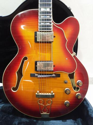 Guitarra Ibanez AF 155 Awb C/ Case Original - Semi-acústica