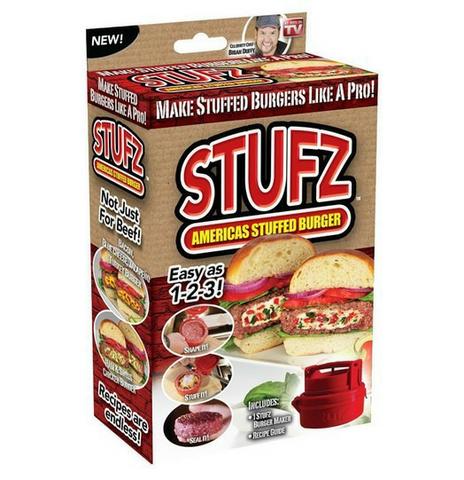 Modelador e Forma de Hamburguer Recheado Stufz - Foto 3