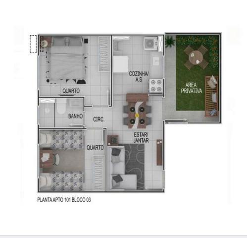 MR- Parque Vila de Itapuã, apto 2Q com elvador e lazer clube - Foto 15