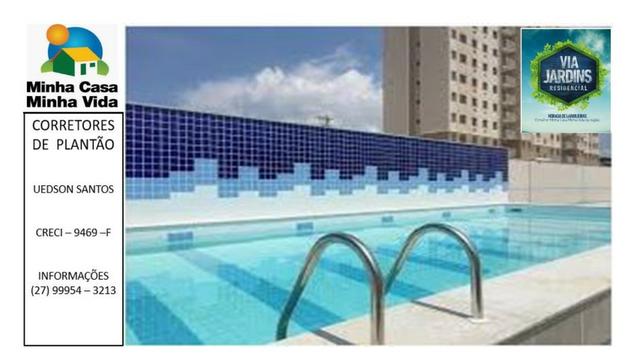UED-94 - Apartamento 2 quartos com lazer completo em morada de laranjeiras - Foto 2