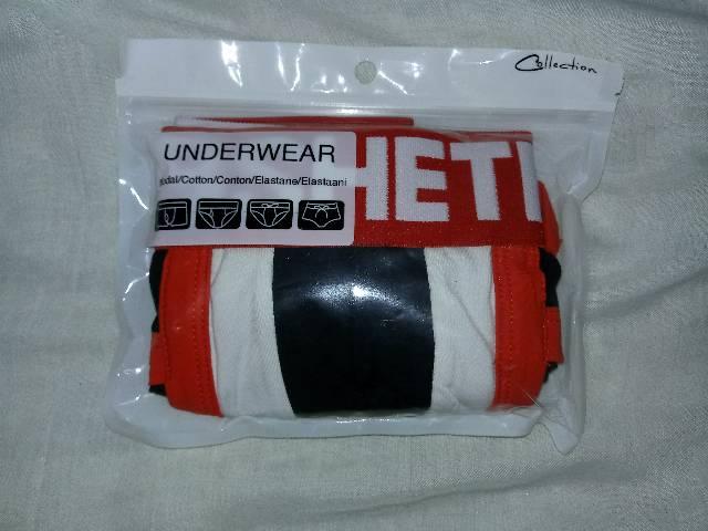 Cueca preta e vermelha BSHETR. Tam. P - Foto 5
