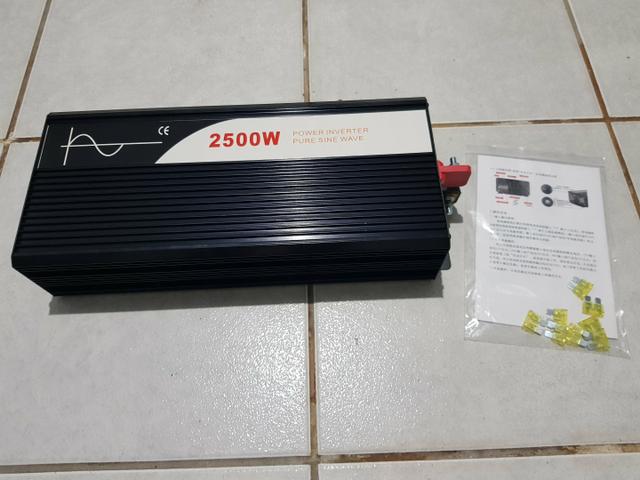 Inversor 24v 220v 2500w senoidal pura