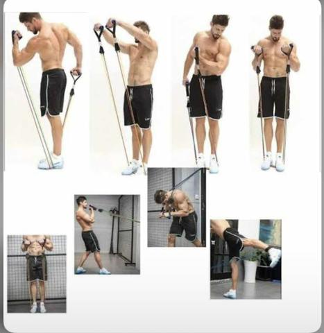 Extensor elástico - Médio e forte - Foto 2