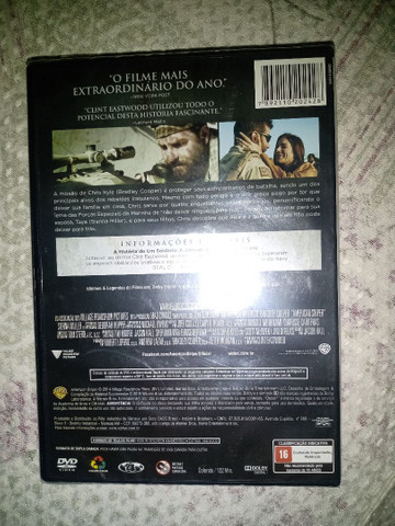 DVD Filme Sniper Americano - Foto 3