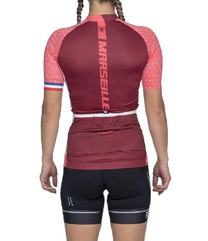 Camiseta Feminina Ciclismo Supreme Marselle Rosa Woom  Promoção - Foto 3