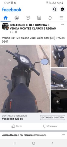BLZ 125 ES ANO 2008
