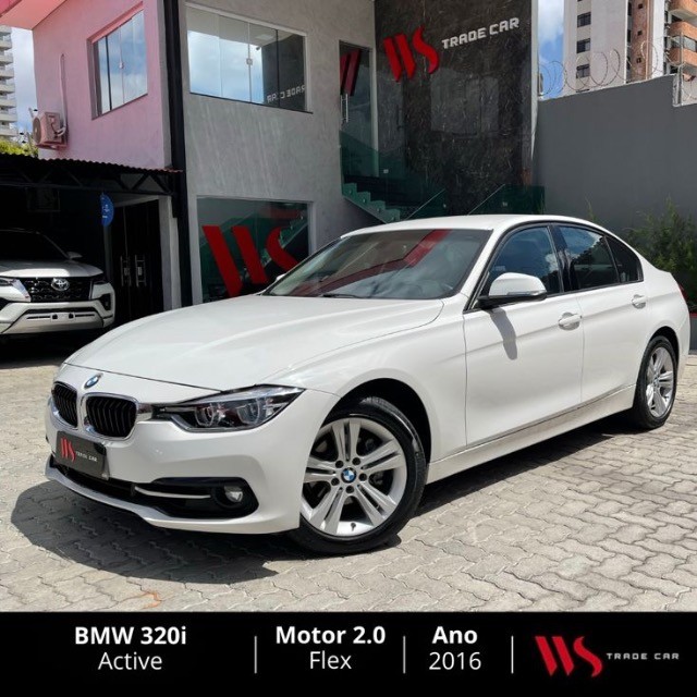 BMW ACTIVE 320I 2016 FLEX. CARRO IMPECÁVEL. EXTRA