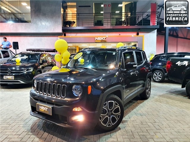 JEEP RENEGADE 2018 1.8 16V FLEX LONGITUDE 4P AUTOMÁTICO