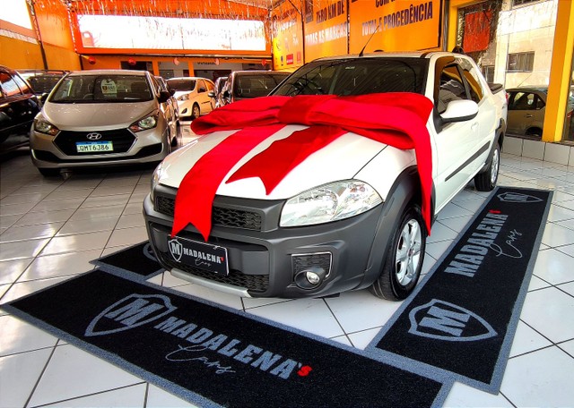 LINDA FIAT STRADA CABINE DUPLA 3 PORTAS