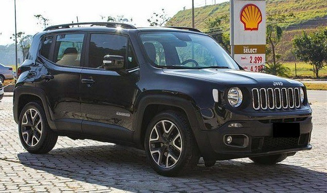 JEEP RENEGADE LONGITUDE 2019 AUTOMÁTICO PRETO NOVÍSSIMO.
