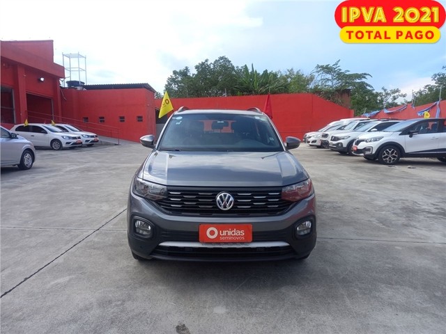 VOLKSWAGEN T-CROSS 2021 1.0 200 TSI TOTAL FLEX COMFORTLINE AUTOMÁTICO