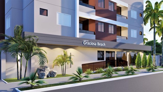 Residencial Graciosa Beach - Apartamento 2 Quartos sendo 1 Suíte - Praia da Graciosa - Foto 2