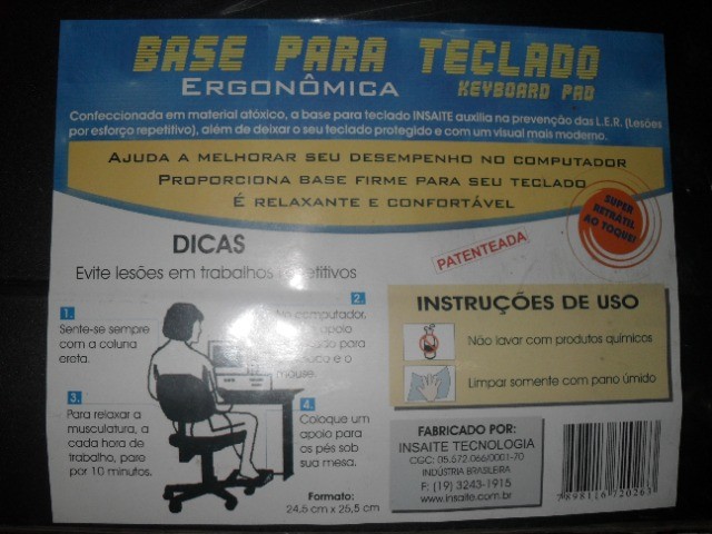Teclado Ergonômico Sem uso Cada - Foto 2