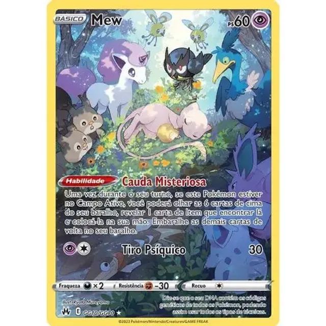 30 Cartas Pokemon Vmax V Gx Aliados + Carta Pokemon Mew V