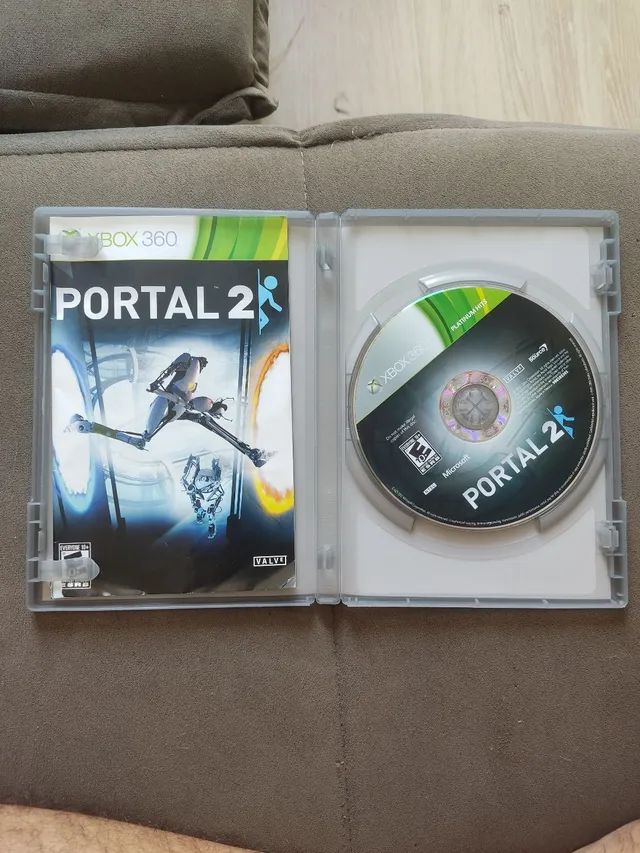 Jogo Portal 2 - Platinum Hits - Xbox 360 - Física - Original