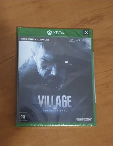 RESIDENT EVIL VILLAGE XBOX ONE FAT VS XBOX SERIES S COM E SEM