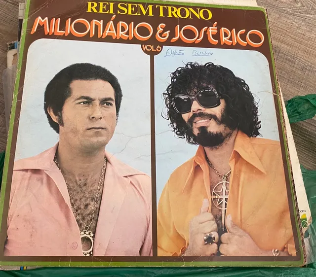 Disco de Vinil Milionário e José Rico - Escravo do Amor - Volume 11