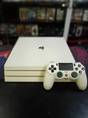 Console Sony Playstation 4 PRO 1TB Branco HDR 4K - PS4 Pro Branco 4K 1TB  Menor Preço Do Brasil, 16% Desconto No Boleto, Barato