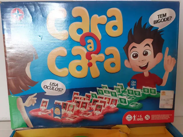 Jogo Infantil Cara A Cara Estrela Com Aplicativo De Celular