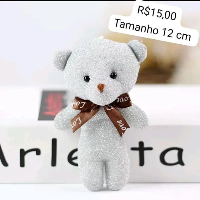 Urso de pelúcia chaveiros  - Foto 3