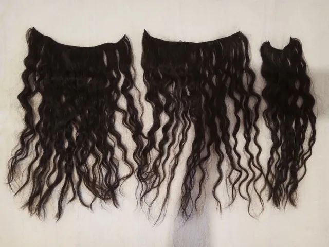 Cabelo humano indiano permanentado