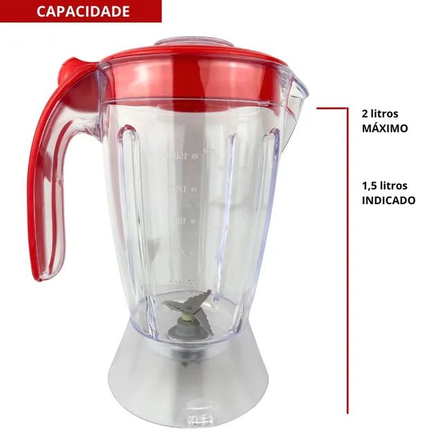 Copo compatível liquidificador mondial eletronic inox sem filtro  - Foto 3