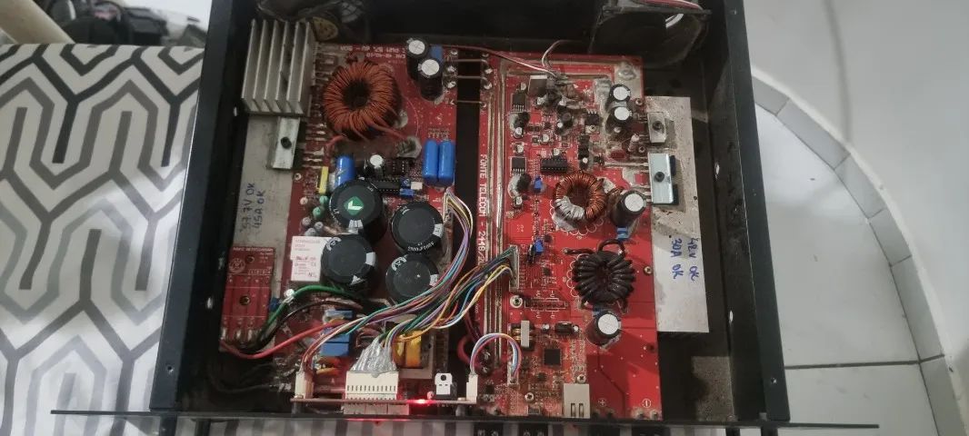 Fonte Jfa Retificadora Nobreak Gerenciável -48v/30a/15a - Foto 3