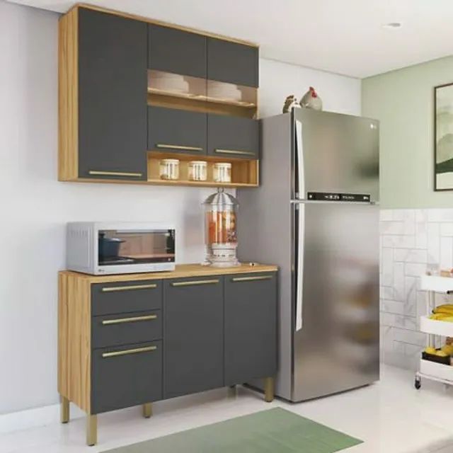 Cozinha em MDF 02 Peças Napoli (Nova) - Foto 2