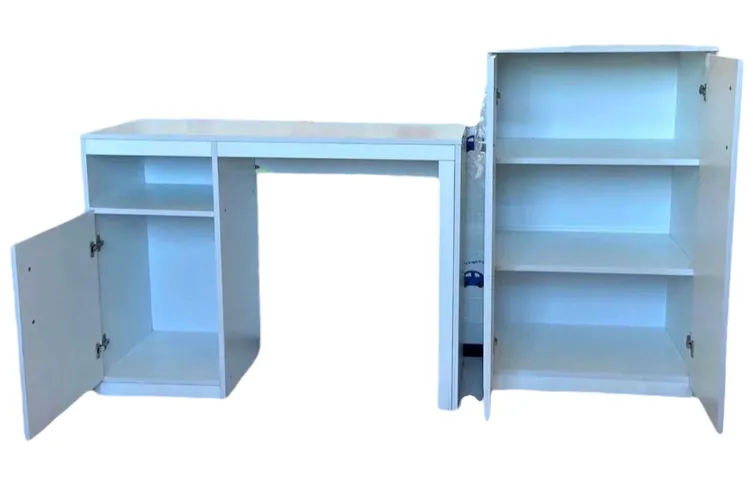 Kit Multiuso Pequeno Gênesis no MDF 15 mm e Escrivaninha com porta no MDF 15 mm
