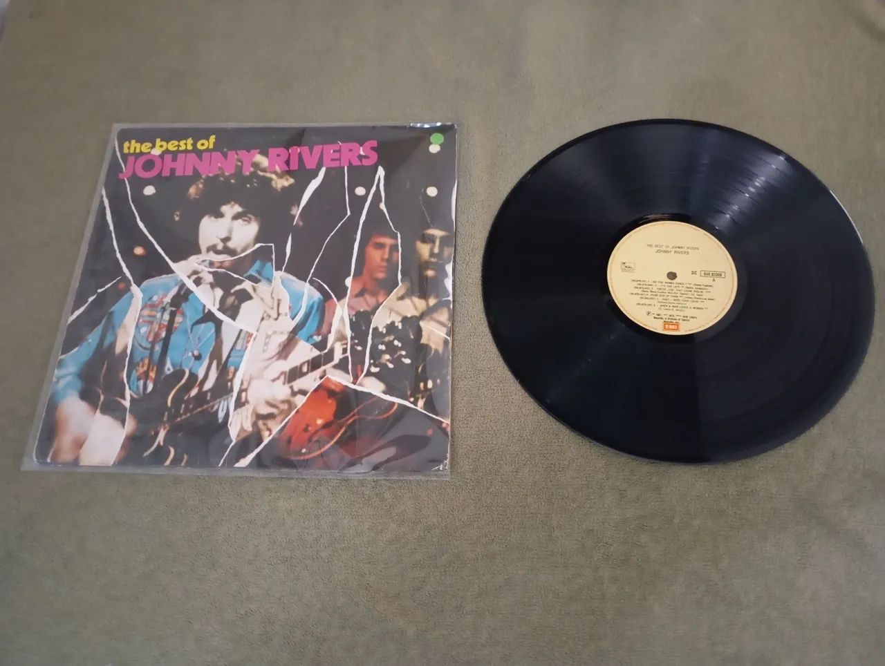 LP Disco Vinil JOHNNY RIVERS - ótimo estado 